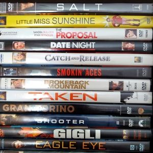 Assorted DVDs (see additional listing for more options)